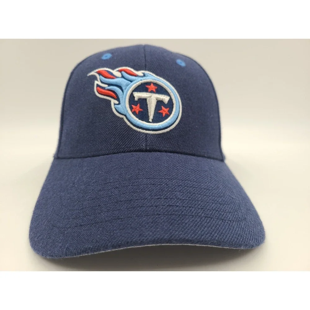 Vintage Tennessee Titans Team NFL Adjustable Hat Cap Dad Men Women Football Blue